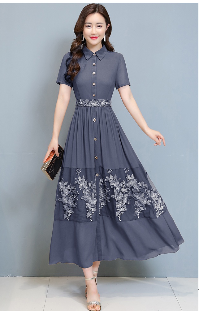 Spring and summer dress long dress for women
