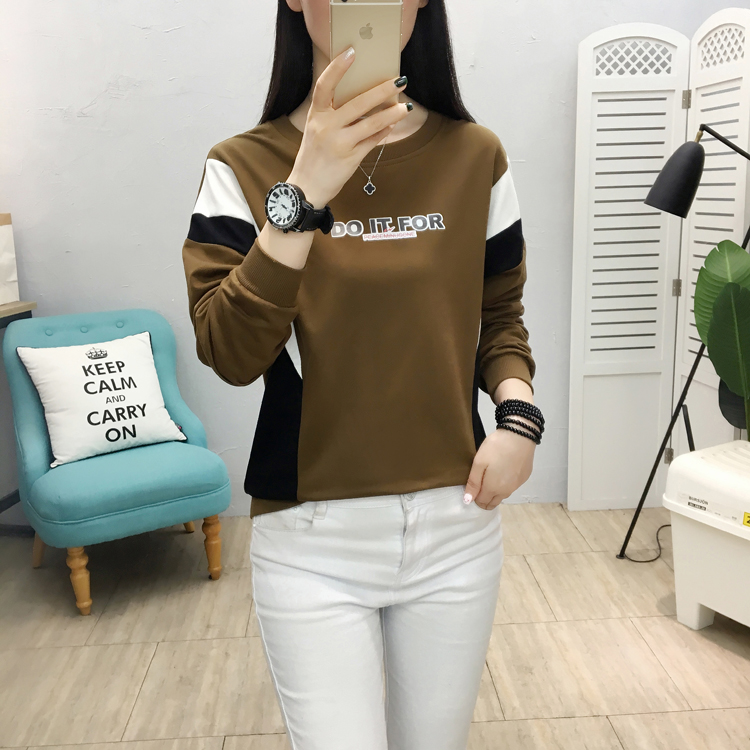 Pullover T-shirt Korean style hoodie for women