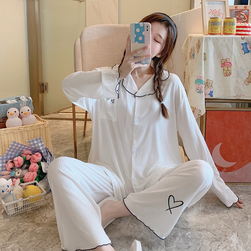 Milk silk homewear at home pajamas for women