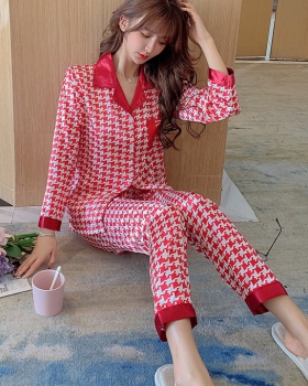 Homewear wears outside summer pajamas 2pcs set for women
