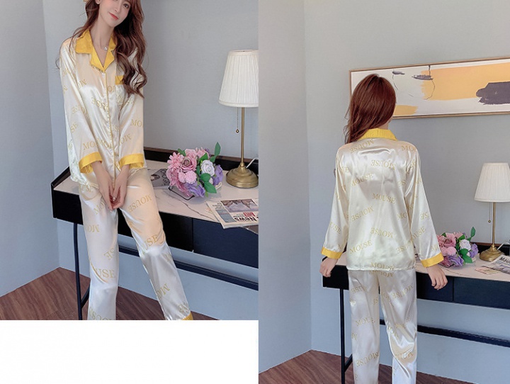 Homewear spring and autumn summer pajamas 2pcs set for women