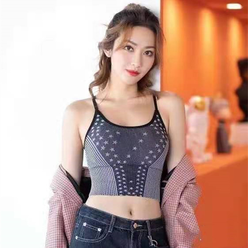 Spring and summer sling tops bottoming vest for women