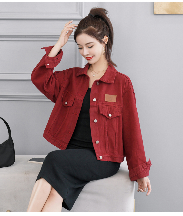 Spring and autumn work clothing loose tops for women