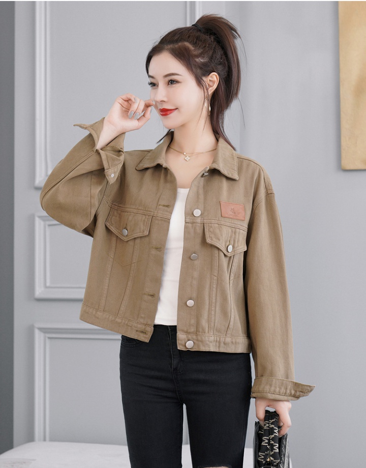 Spring and autumn work clothing loose tops for women