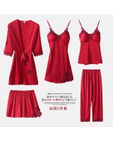 Sling shorts night dress 5pcs set for women