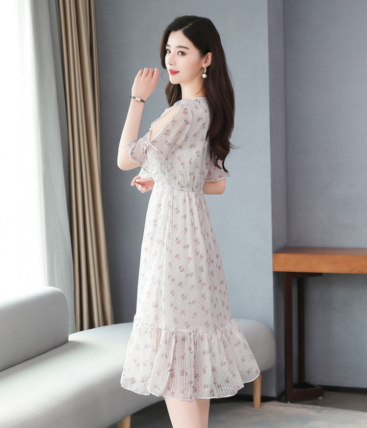Sweet long dress temperament dress for women