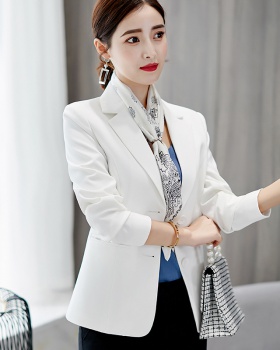 Korean style Casual business suit slim spring coat