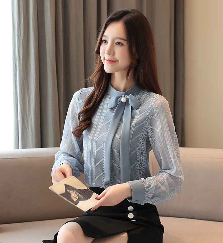 Long sleeve small shirt Cover belly tops for women