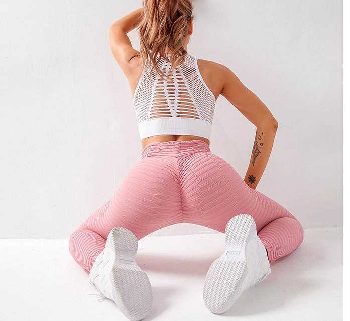 Yoga run yoga pants hip raise fitness pants for women