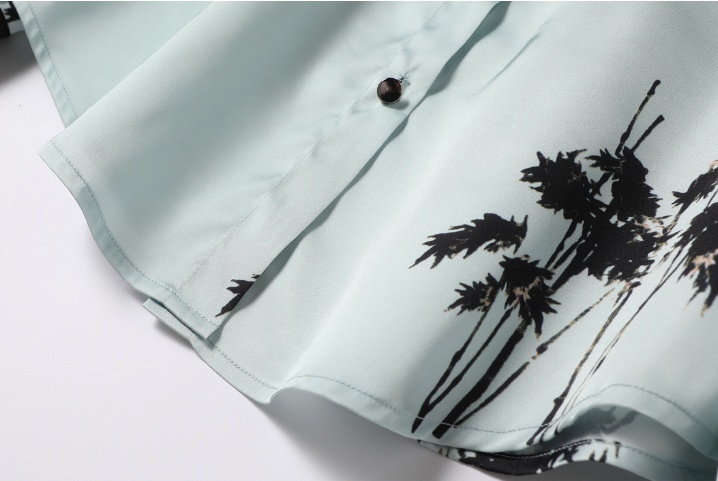 Real silk satin shirt spring fashion tops for women