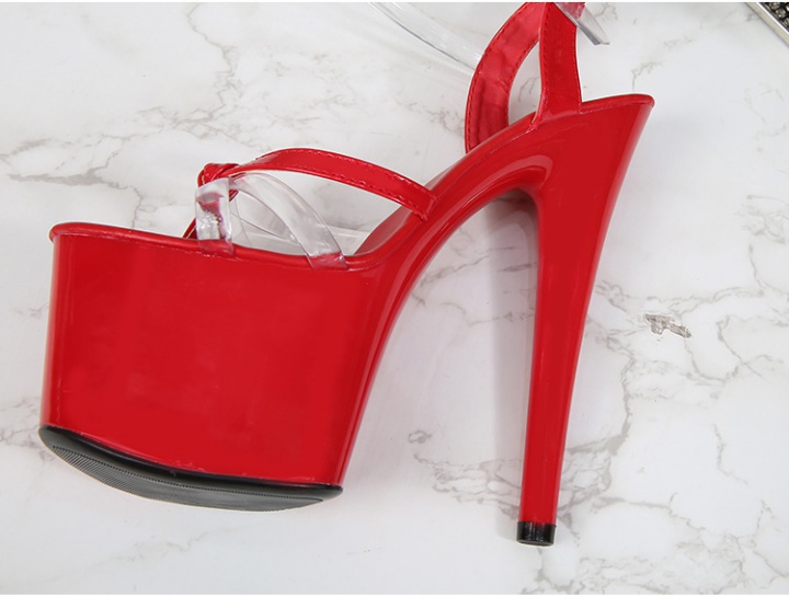High ultrahigh sandals high-heeled shoes for women