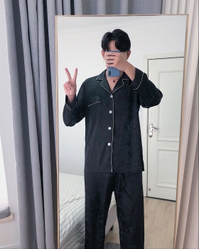 Homewear pajamas long pants 2pcs set for men