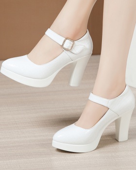 Fine-root high-heeled shoes footware for women