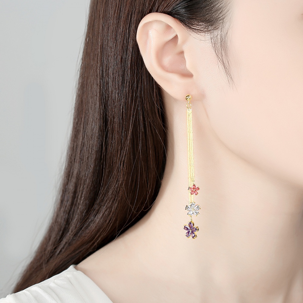 Long stud earrings fashion earrings for women