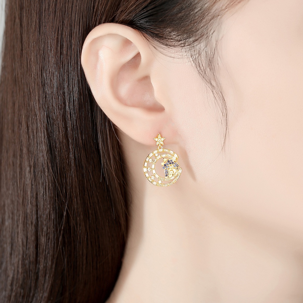 Fashion European style stud earrings personality earrings