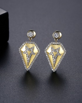 Korean style gold earrings fashion stud earrings