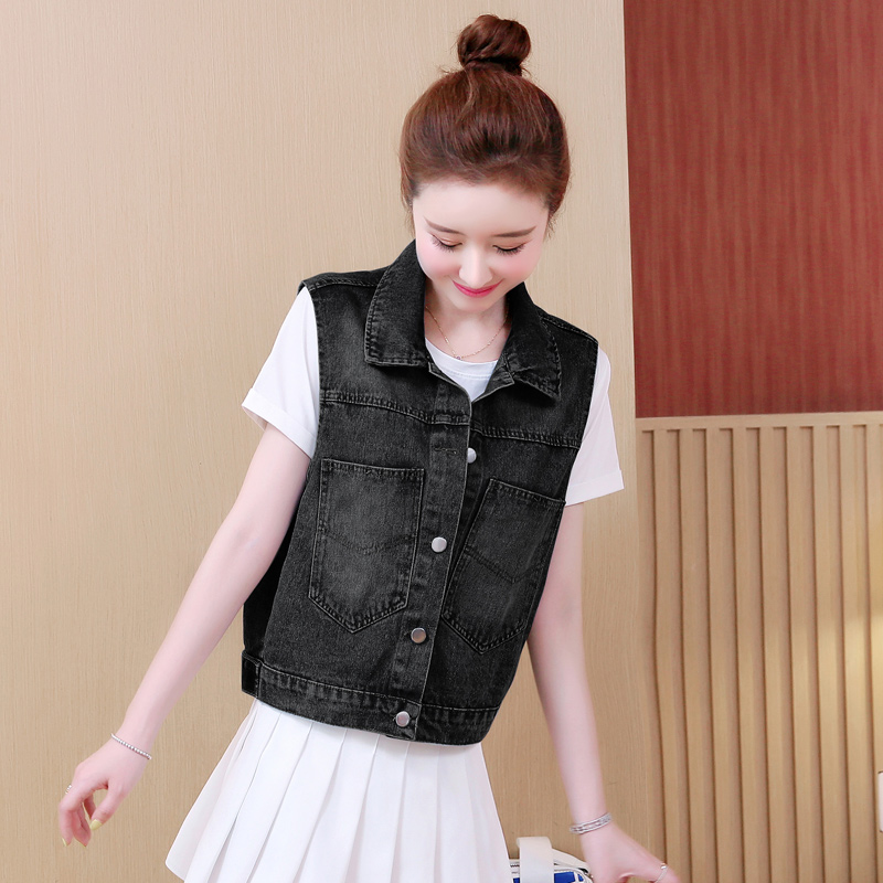 Korean style thin vest summer waistcoat for women