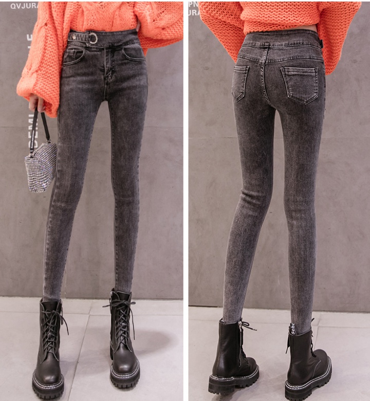 Autumn and winter jeans