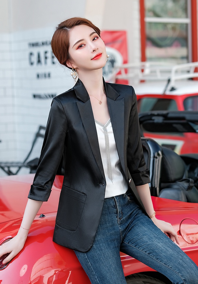 Fashion spring and summer coat temperament business suit