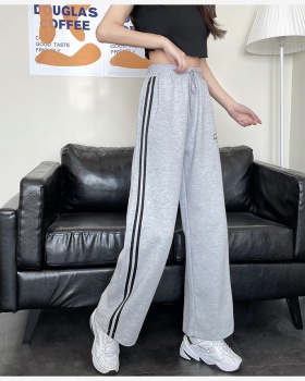Loose thin Casual college style sweatpants for women