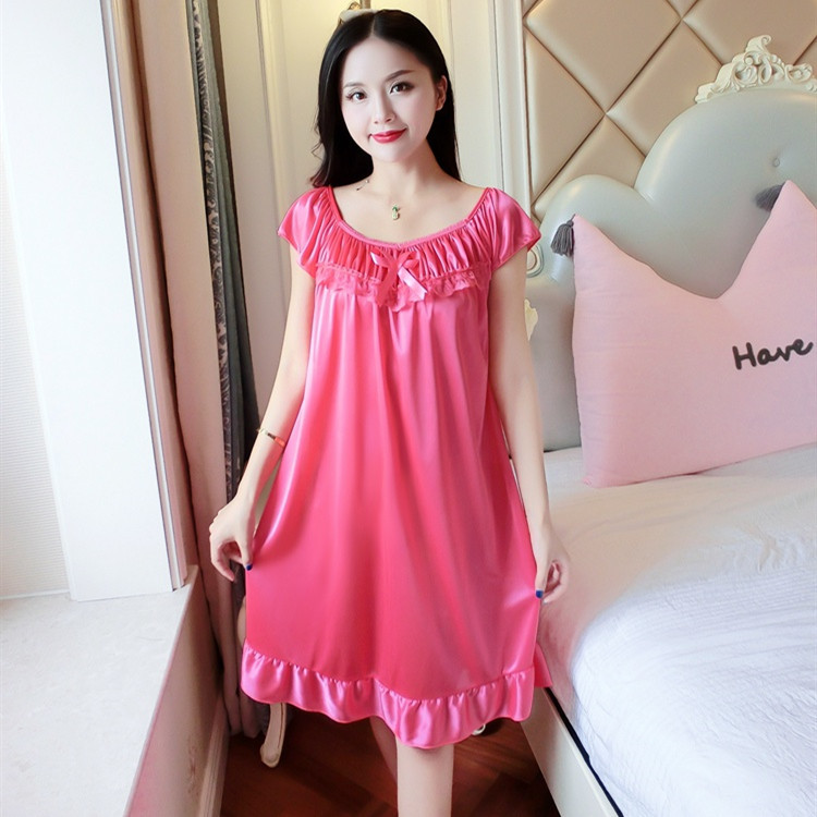 Summer sexy night dress lace cool pajamas for women