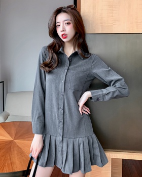 Fashion Korean style temperament slim dress