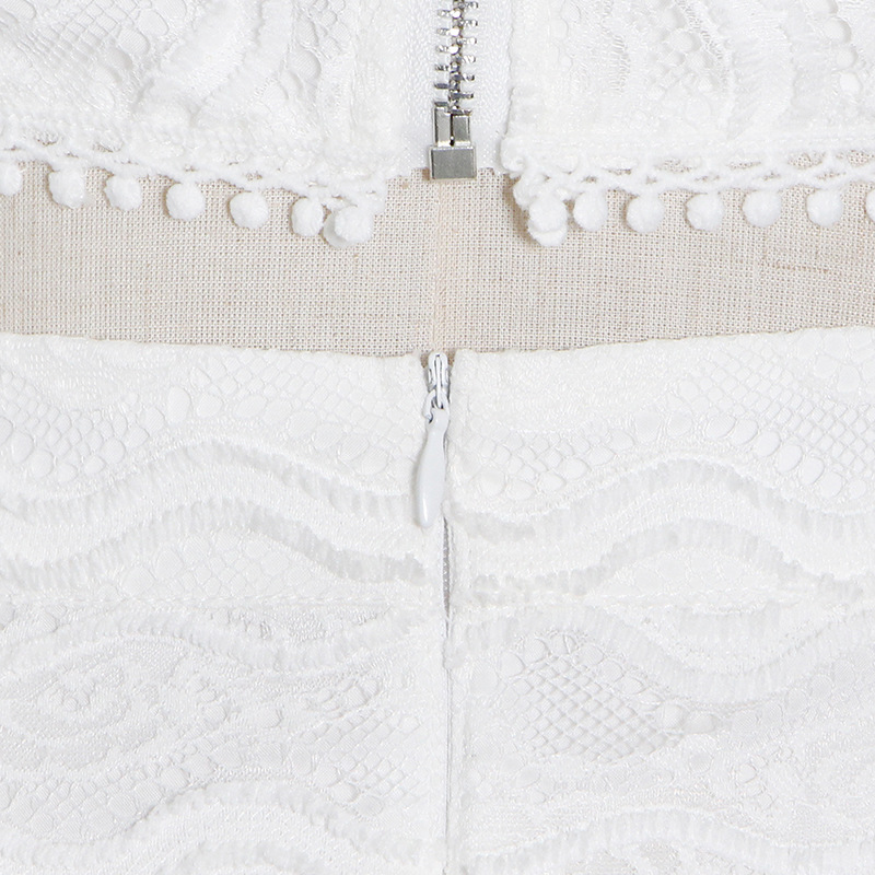 Light wrapped chest vest summer lace tops a set