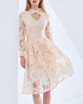 Fresh Korean style spring and summer dress