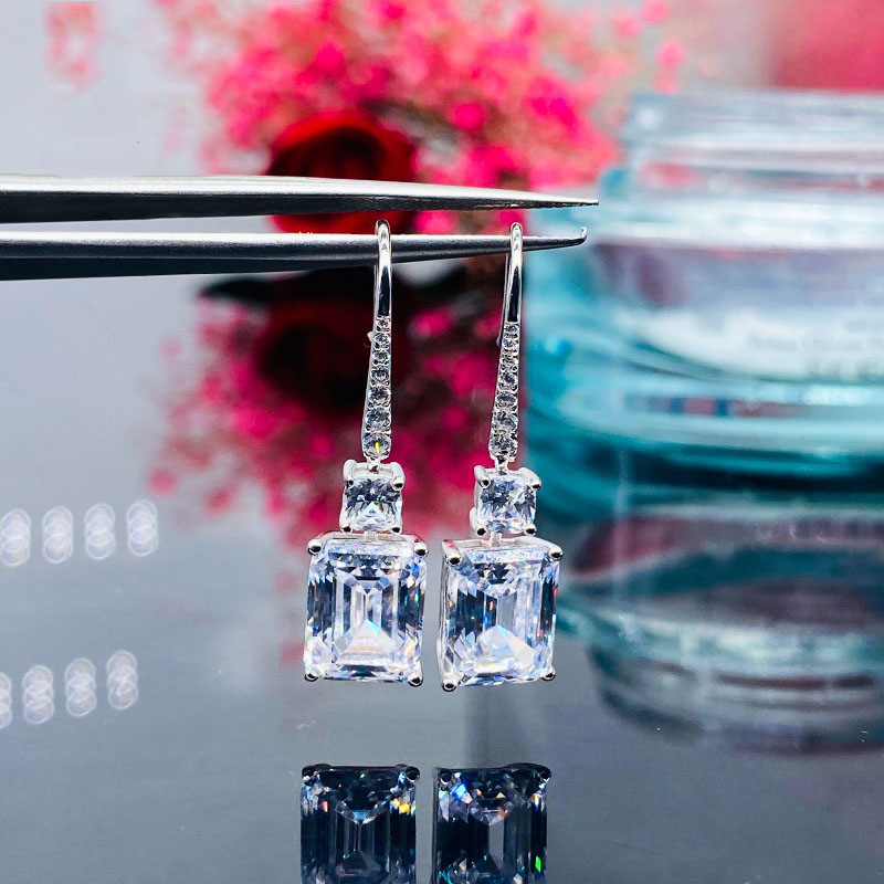Pagoda ear-drop stud earrings for women