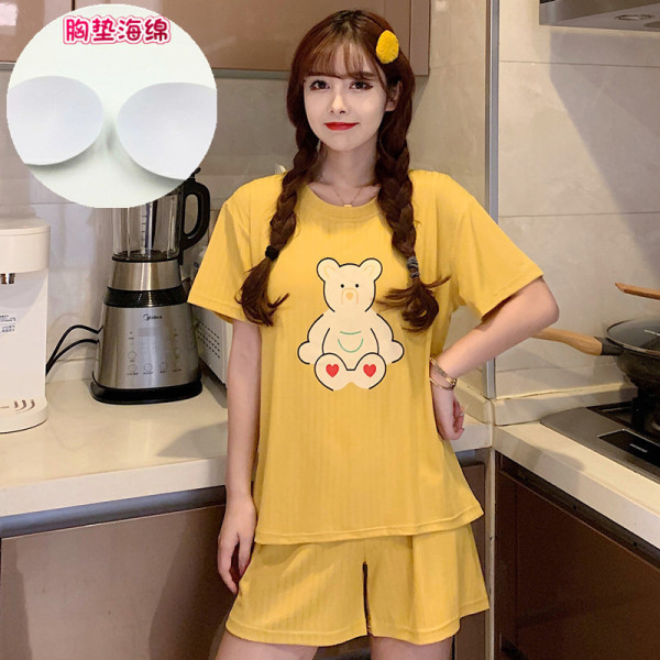Summer Korean style pajamas a set for women