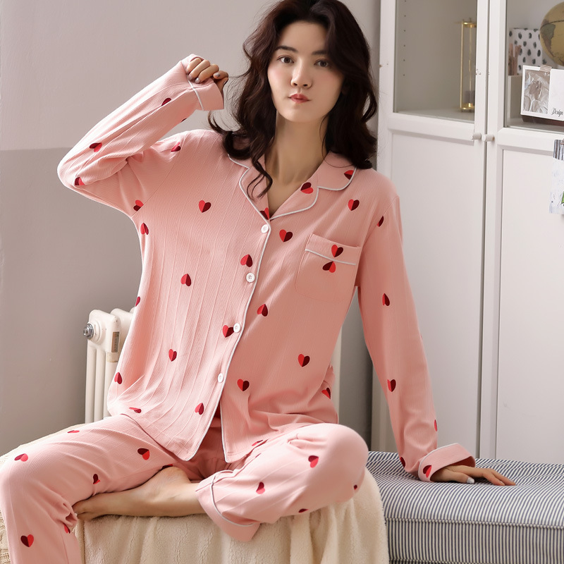 Homewear thin wears outside pajamas a set for women
