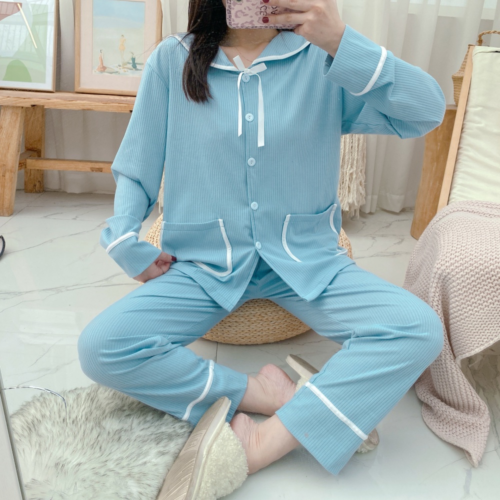 Wears outside pajamas lace cardigan 2pcs set for women