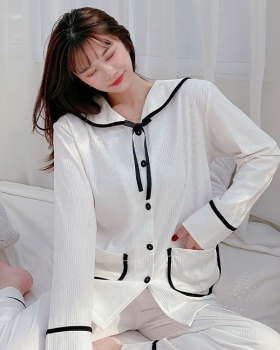 Wears outside pajamas lace cardigan 2pcs set for women