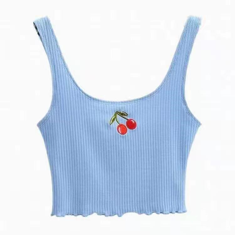 Bottoming vest knitted tops for women