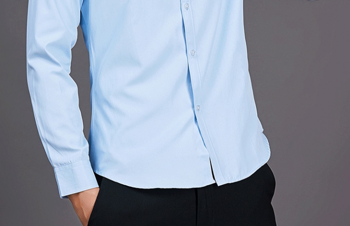 Fashion long sleeve shirt business business suit for men