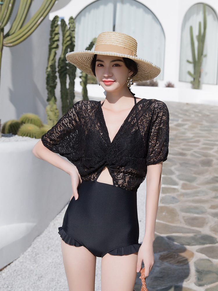 Sunscreen slim separate Korean style swimwear for women
