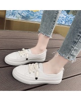 Korean style autumn student shoes elastic Casual board shoes