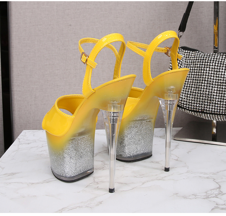 Low bandage sandals summer hasp high-heeled shoes