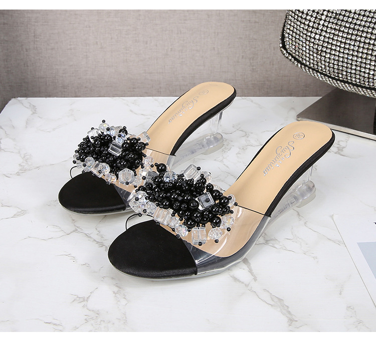 Korean style all-match simple summer slippers for women