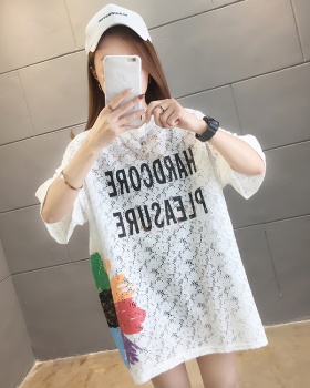 Printing large yard Korean style T-shirt for women