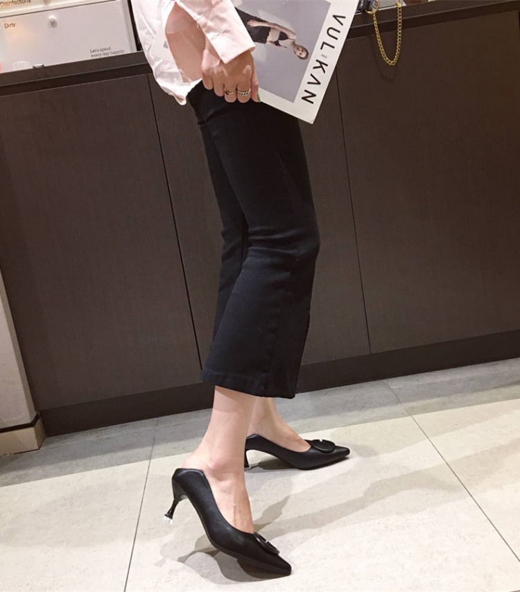 France style high-heeled shoes cat footware for women