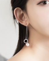 Korean style beautiful earrings all-match pearl ear-drop