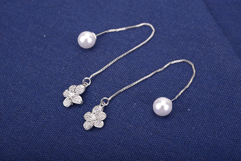 Fashion pearl earrings Korean style ear-drop for women