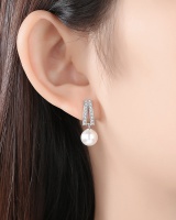 Korean style earrings pearl stud earrings for women