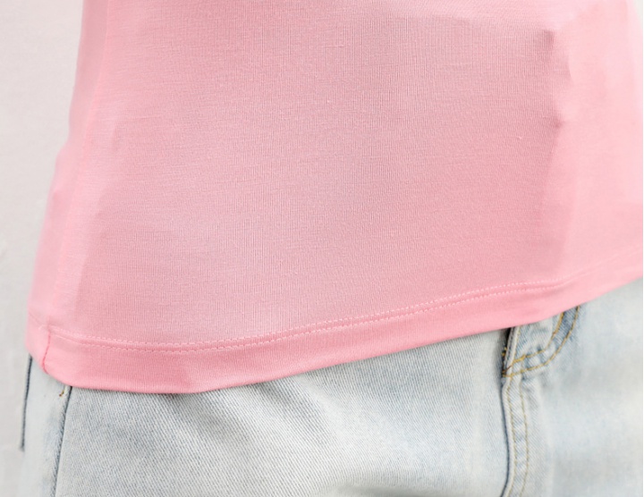 Modal sling bottoming shirt inside the ride vest for women