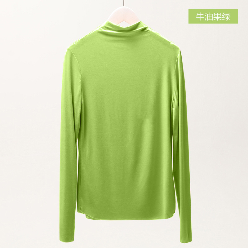 Spring and autumn T-shirt bottoming shirt for women