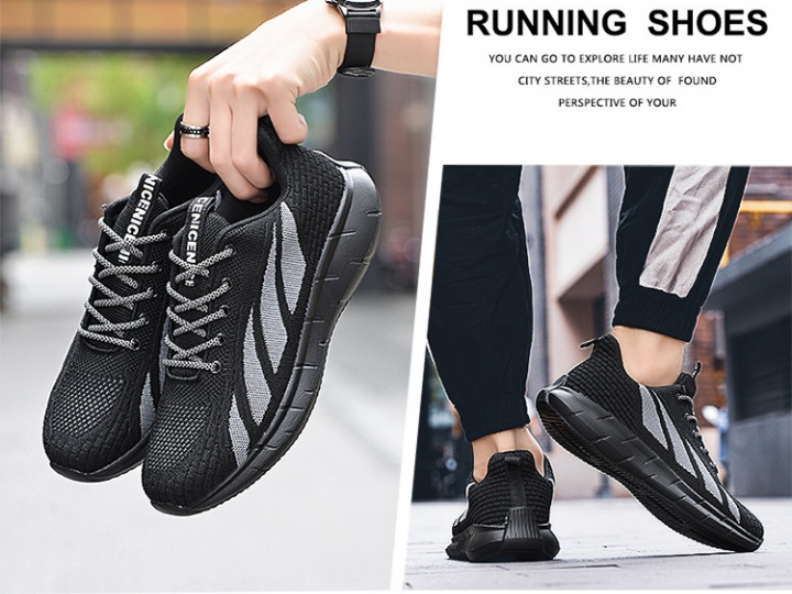 Fashion mesh shoes summer breathable Sports shoes for men