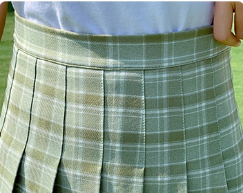 All-match pleated skirt anti emptied high waist short skirt