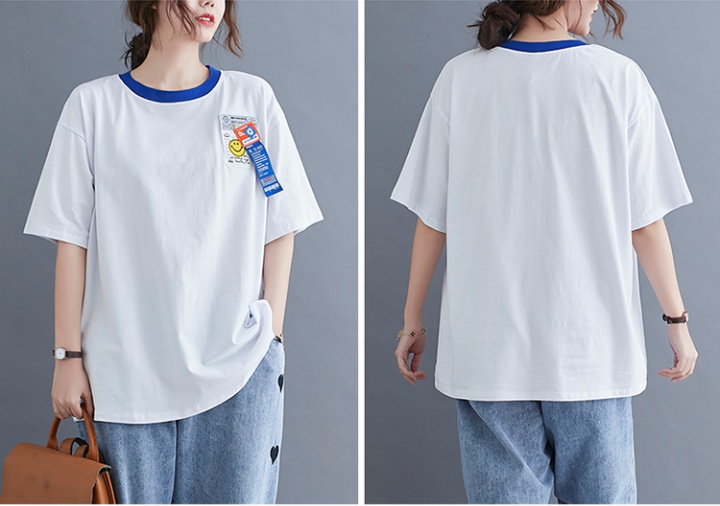 Large yard loose fashion all-match T-shirt for women