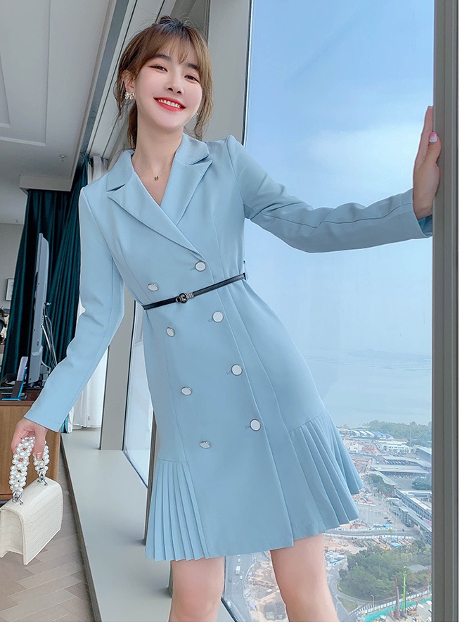 Spring France style dress temperament business suit for women